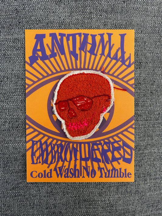 Skull Patch (Chainstitch Embroidery)