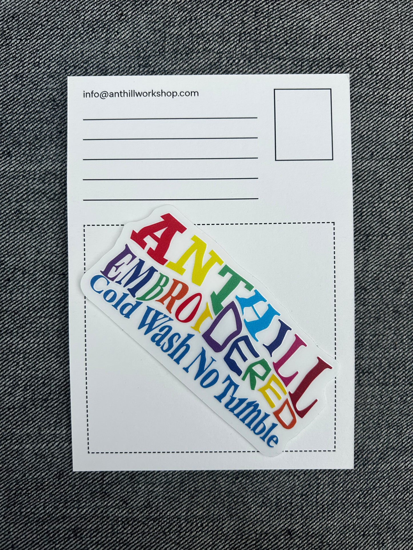 Cactus Patch (Chainstitch Embroidery)